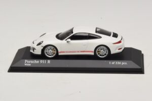 Porsche 911 991.1 R Weiß Minichamps 1:43 410066221 Metall