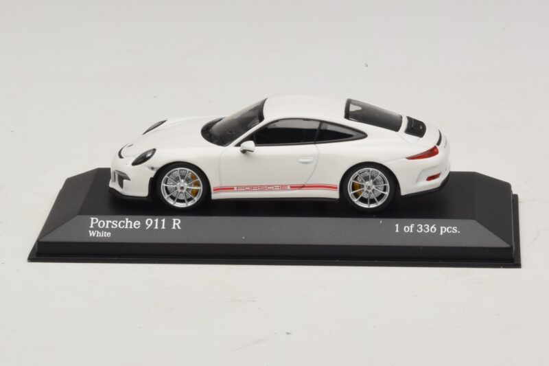 Porsche 911 991.1 R Weiß Minichamps 1:43 410066221 Metall