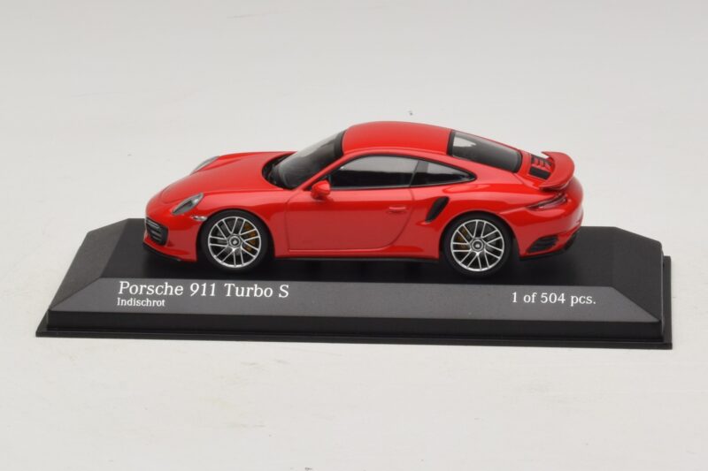 Porsche 911 991.1 Turbo S Rot Minichamps 1:43 Porsche 911 991.1 Turbo S Rot Minichamps 1:43 410067170 Metall