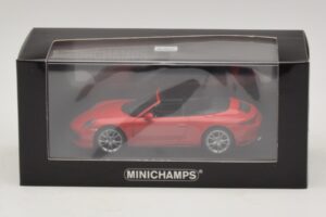 Porsche 911 991.2 Carrera 4 Cabriolet Rot Minichamps 1:43 410067230 Metall — Bild 5 von 5