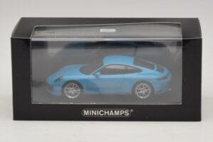 Porsche 911 991.2 Carrera 4S Blau Minichamps 1:43 410067242 Metall — Bild 5 von 5