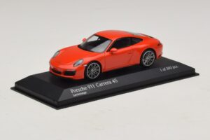 Porsche 911 991.2 Carrera 4S Orange Minichamps 1:43 410067241 Metall — Bild 2 von 5