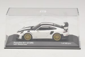 Porsche 911 991.2 GT2 RS Weissach Package Weiß Minichamps 1:43 410067222 Metall — Bild 4 von 5