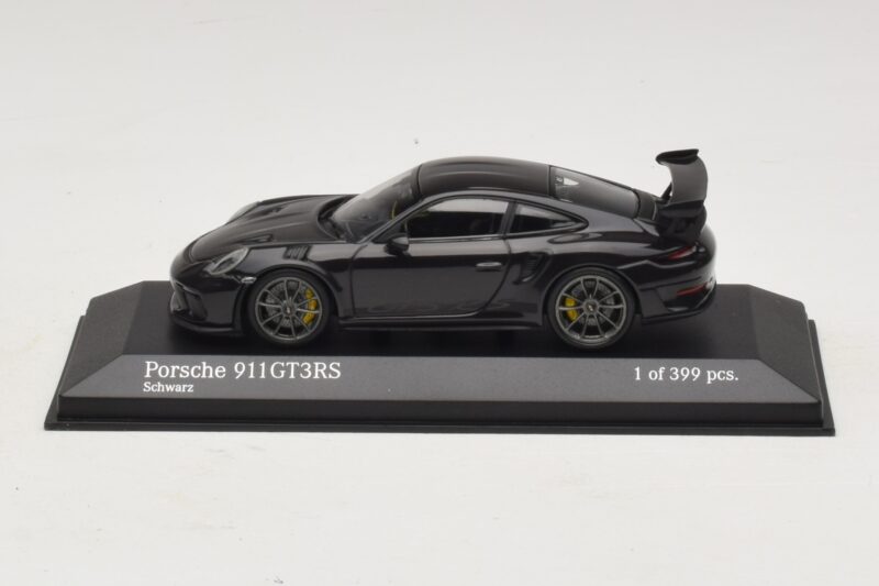 Porsche 911 991.2 GT3 RS Schwarz Minichamps 1:43 Porsche 911 991.2 GT3 RS Schwarz Minichamps 1:43 410067021 Metall
