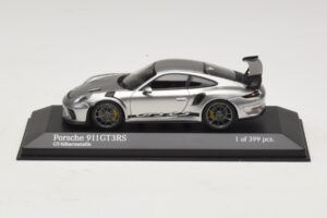 Porsche 911 991.2 GT3 RS Silber Minichamps 1:43 410067020 Metall