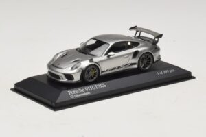 Porsche 911 991.2 GT3 RS Silber Minichamps 1:43 410067020 Metall — Bild 2 von 5