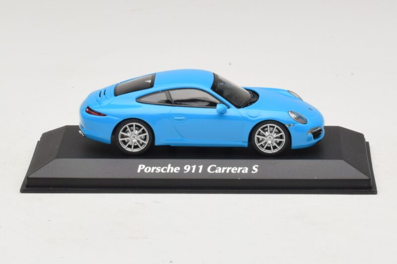 Porsche 911 991 Carrera S Blau Maxichamps 1:43 940060220 Metall