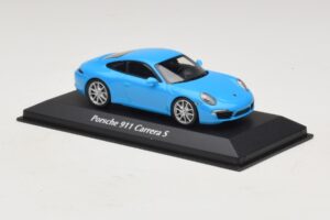 Porsche 911 991 Carrera S Blau Maxichamps 1:43 940060220 Metall — Bild 3 von 5