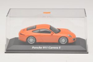Porsche 911 991 Carrera S Orange Maxichamps 1:43 940060221 Metall — Bild 4 von 5