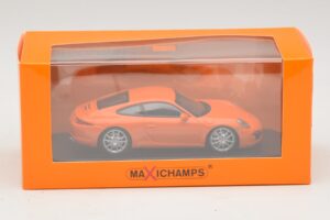 Porsche 911 991 Carrera S Orange Maxichamps 1:43 940060221 Metall — Bild 5 von 5