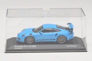 Porsche 911 991 GT3 RS Blau Minichamps 1:43 410063222 Metall — Bild 4 von 5