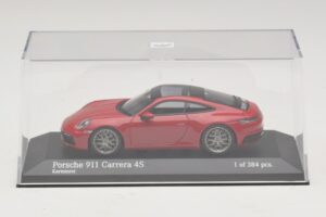 Porsche 911 992 Carrera 4S Rot Minichamps 1:43 410069321 Metall — Bild 4 von 5