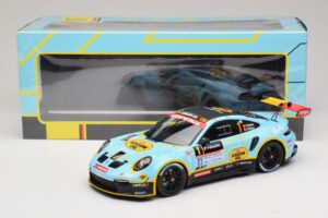 Porsche 911 992 Rally GT #1 C. Cherain / D. Withers Rallye de Wallonie 2025 IXO 1:18 18RMC254 Metall — Bild 6 von 6