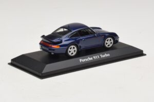 Porsche 911 993 Turbo Blue Metallic Maxichamps 1:43 940069201 Metall — Bild 2 von 5
