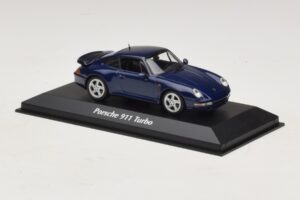 Porsche 911 993 Turbo Blue Metallic Maxichamps 1:43 940069201 Metall — Bild 3 von 5