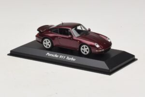 Porsche 911 993 Turbo Rot Metallic Maxichamps 1:43 940069200 Metall — Bild 3 von 5
