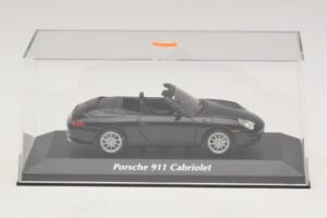 Porsche 911 996 Cabriolet Schwarz Metallic Maxichamps 1:43 940061030 Metall — Bild 4 von 5