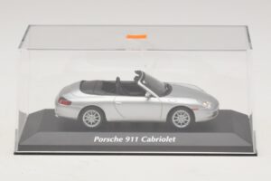 Porsche 911 996 Cabriolet Silber Maxichamps 1:43 940061031 Metall — Bild 4 von 5