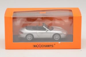 Porsche 911 996 Cabriolet Silber Maxichamps 1:43 940061031 Metall — Bild 5 von 5