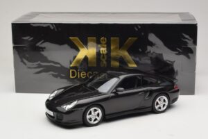 Porsche 911 996 Turbo Schwarz Metallic KK-Scale 1:18 KKDC181472 Metall — Bild 6 von 6