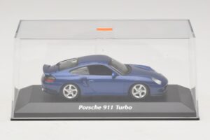 Porsche 911 996 Turbo Blue Metallic Maxichamps 1:43 940069301 Metall — Bild 4 von 5