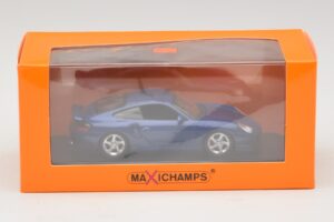 Porsche 911 996 Turbo Blue Metallic Maxichamps 1:43 940069301 Metall — Bild 5 von 5