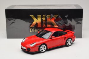 Porsche 911 996 Turbo Rot KK-Scale 1:18 KKDC181474 Metall — Bild 6 von 6