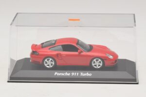 Porsche 911 996 Turbo Rot Maxichamps 1:43 940069300 Metall — Bild 4 von 5