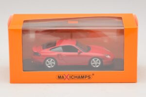 Porsche 911 996 Turbo Rot Maxichamps 1:43 940069300 Metall — Bild 5 von 5