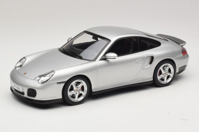 Porsche 911 996 Turbo Silber KK-Scale 1:18 KKDC181471 Metall