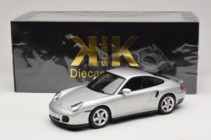 Porsche 911 996 Turbo Silber KK-Scale 1:18 KKDC181471 Metall — Bild 6 von 6