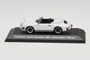 Porsche 911 G-Series Carrera Speedster Weiß Limitierte Auflage Minichamps 1:43 MAP02002608 Metall