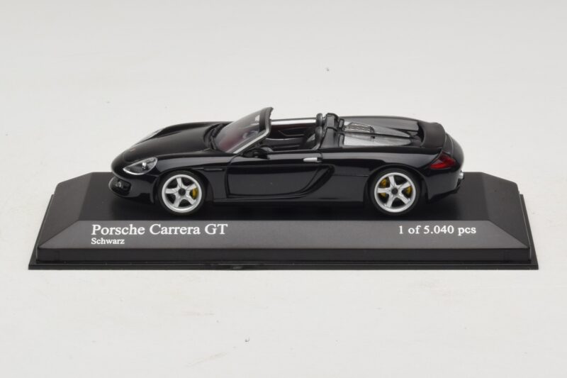Porsche Carrera GT Schwarz Minichamps 1:43 430060230 Metall