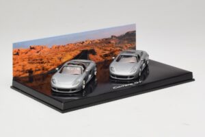 Porsche Carrera GT Spider & Coupé Set Silber Minichamps 1:43 WAP02010314 Metall — Bild 2 von 5