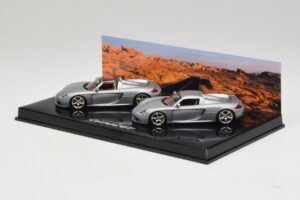 Porsche Carrera GT Spider & Coupé Set Silber Minichamps 1:43 WAP02010314 Metall — Bild 3 von 5
