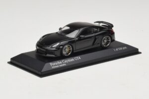 Porsche Cayman GT4 981 Black Metallic Minichamps 1:43 410066121 Metall — Bild 2 von 5