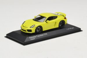 Porsche Cayman GT4 981 Grün Minichamps 1:43 410066122 Metall — Bild 2 von 5