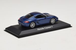 Porsche Cayman S 987 Blau Metallic Maxichamps 1:43 940065621 Metall — Bild 2 von 5