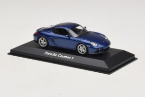 Porsche Cayman S 987 Blau Metallic Maxichamps 1:43 940065621 Metall — Bild 3 von 5
