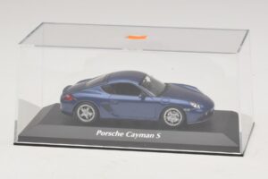 Porsche Cayman S 987 Blau Metallic Maxichamps 1:43 940065621 Metall — Bild 4 von 5
