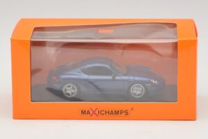 Porsche Cayman S 987 Blau Metallic Maxichamps 1:43 940065621 Metall — Bild 5 von 5