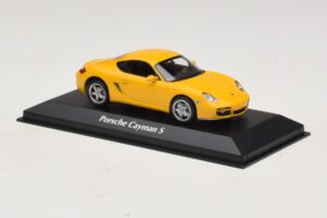 Porsche Cayman S 987 Gelb Maxichamps 1:43 940065620 Metall — Bild 3 von 5