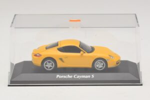 Porsche Cayman S 987 Gelb Maxichamps 1:43 940065620 Metall — Bild 4 von 5