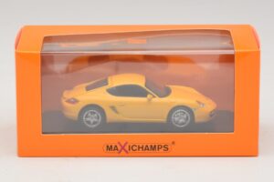 Porsche Cayman S 987 Gelb Maxichamps 1:43 940065620 Metall — Bild 5 von 5