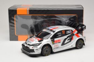 Toyota GR Yaris Rally1 #17 S. Ogier / V. Landais Rally Portugal Winner 2025 IXO 1:18 18RMC250A Metall — Bild 6 von 6