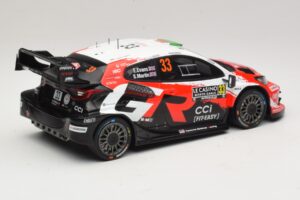 Toyota GR Yaris Rally1 #33 E. Evans / S. Martin Rally Monte Carlo 2026 IXO 1:18 18RMC269B Metall — Bild 2 von 6