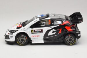Toyota GR Yaris Rally1 #5 S. Pajari / E. Malkonen Rally Kenya 2025 IXO 1:18 18RMC246 Metall — Bild 3 von 6