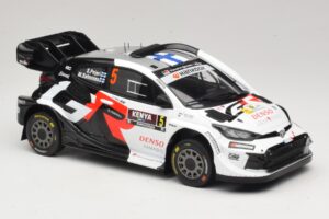 Toyota GR Yaris Rally1 #5 S. Pajari / E. Malkonen Rally Kenya 2025 IXO 1:18 18RMC246 Metall — Bild 4 von 6