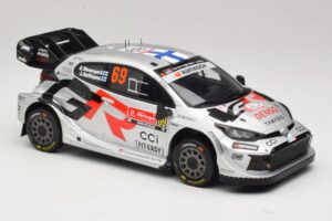 Toyota GR Yaris Rally1 #69 K. Rovanpera / J. Halttunen Rally Portugal 2025 IXO 1:18 18RMC250B Metall — Bild 4 von 6