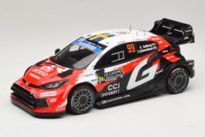 Toyota GR Yaris Rally1 #99 O. Solberg / E. Edmondson Rally Monte Carlo Winner 2026 IXO 1:18 18RMC269A Metall